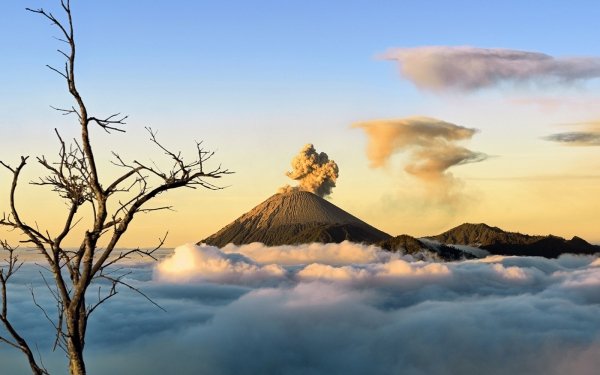 Nature Mount Fuji Volcanoes Volcano HD Wallpaper | Background Image