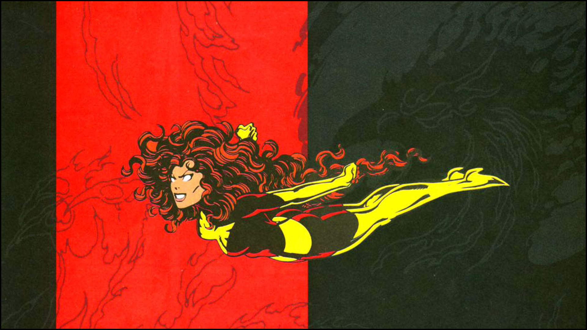 Download Jean Grey Phoenix (Marvel Comics) Comic Dark Phoenix HD Wallpaper by John Byrne