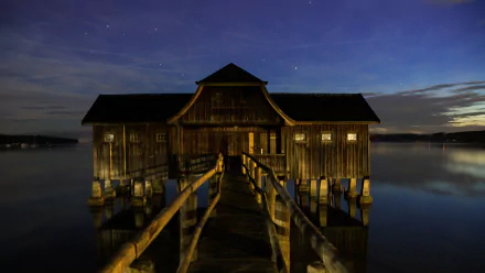 man made cottage HD Desktop Wallpaper | Background Image