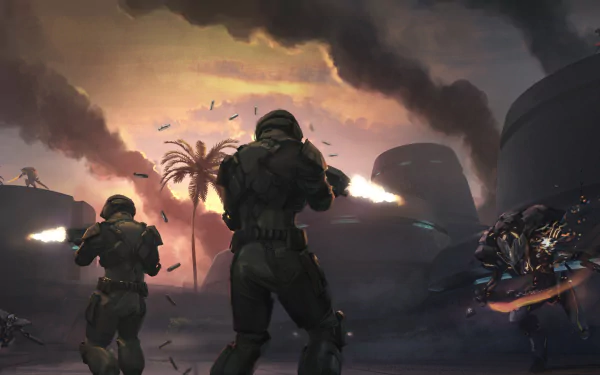 Halo video game Halo: Spartan Strike HD Desktop Wallpaper | Background Image