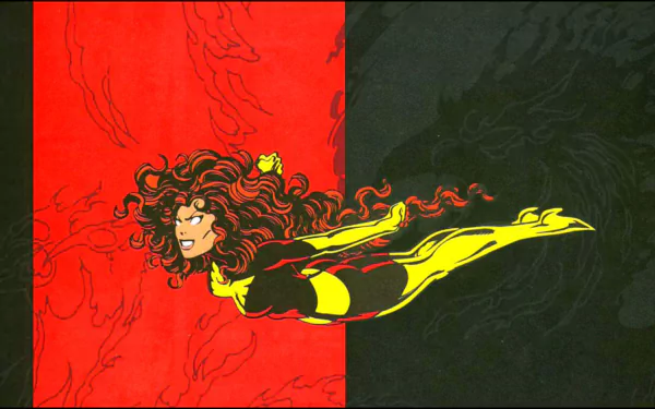 Jean Grey Phoenix (Marvel Comics) Comic Dark Phoenix HD Desktop Wallpaper | Background Image