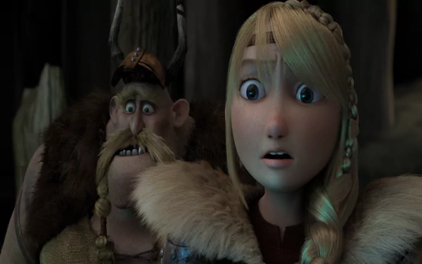 Gobber (How to Train Your Dragon) Astrid (How to Train Your Dragon) movie How to Train Your Dragon 2 HD Desktop Wallpaper | Background Image