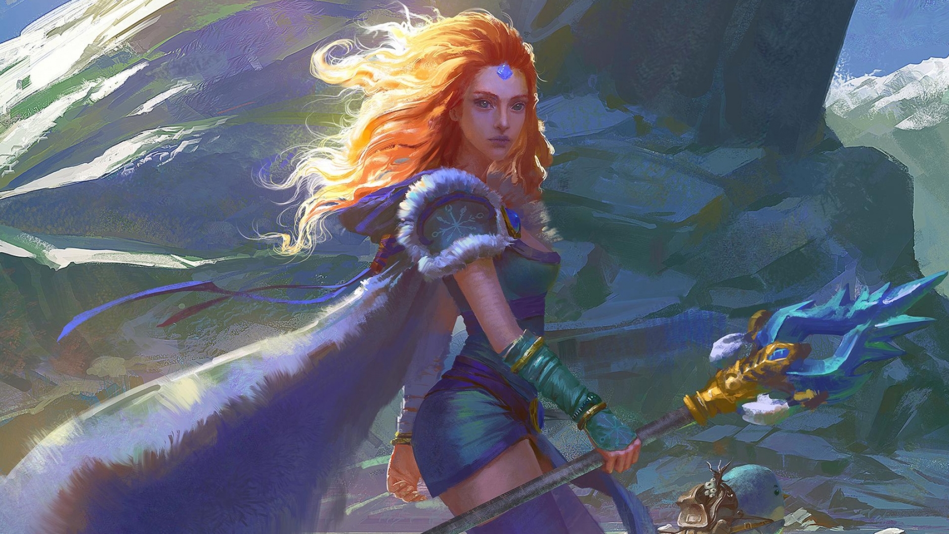 Fantasy Women Warrior HD Wallpaper