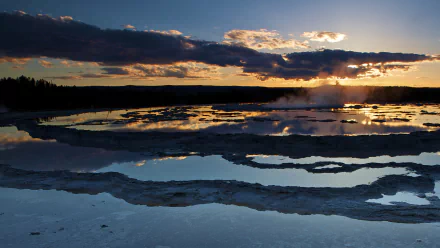 nature sunset HD Desktop Wallpaper | Background Image