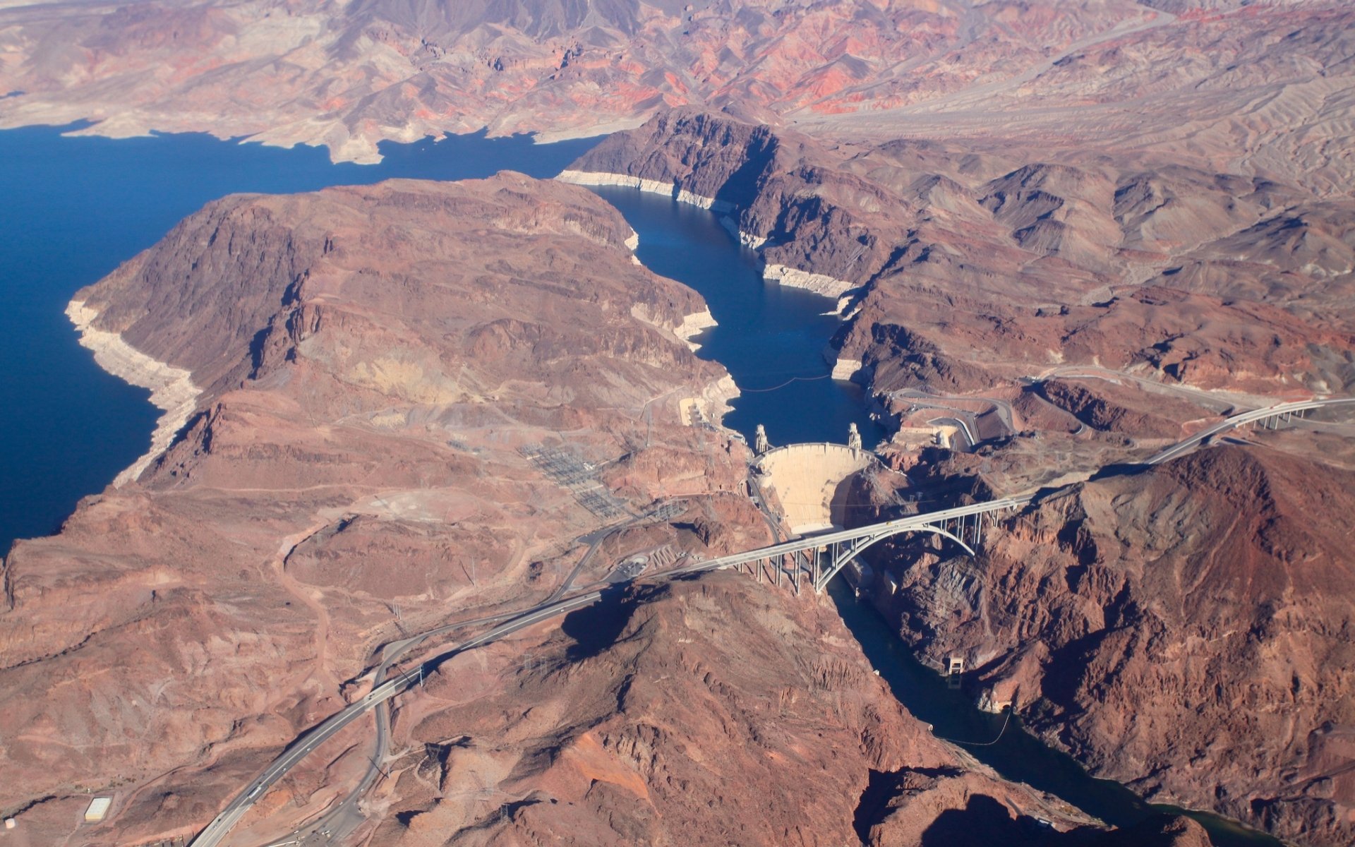 Download Man Made Hoover Dam HD Wallpaper