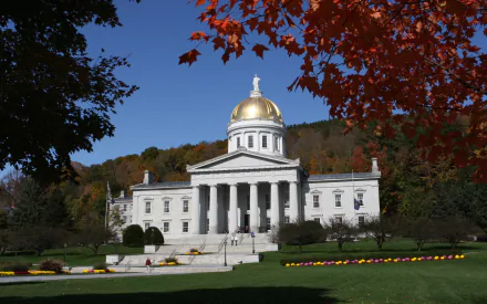 man made Vermont State House HD Desktop Wallpaper | Background Image