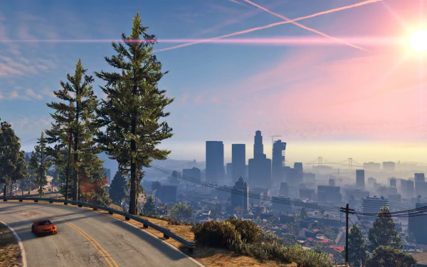 video game Grand Theft Auto V HD Desktop Wallpaper | Background Image