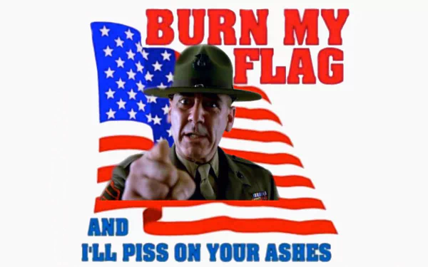  Burn My Flag