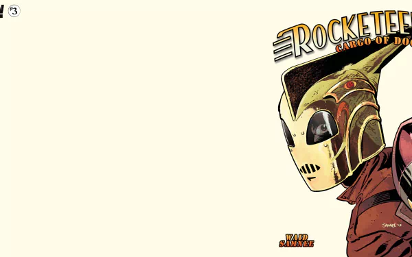 Comic Rocketeer HD Desktop Wallpaper | Background Image