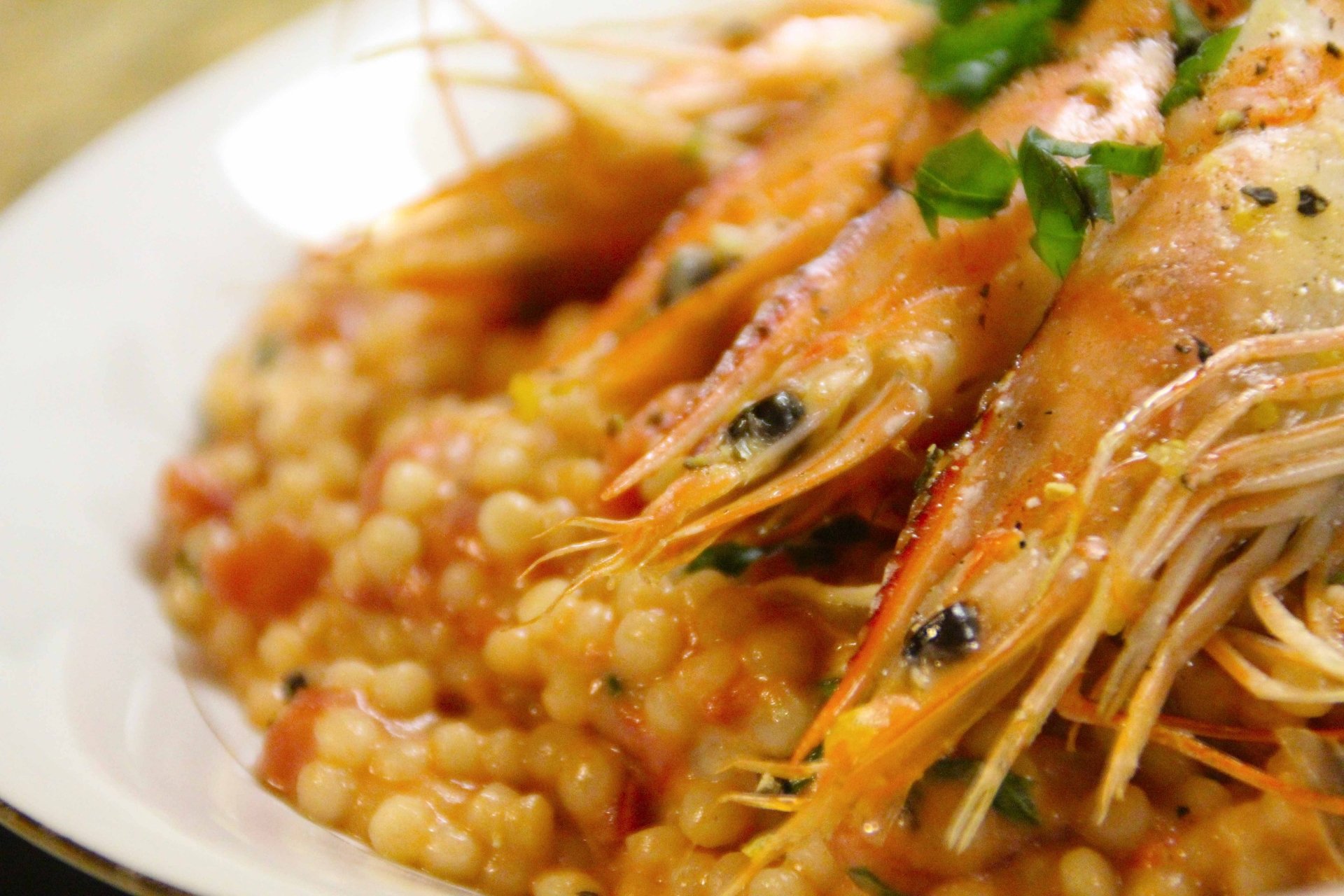 Download Food Shrimp 4k Ultra HD Wallpaper