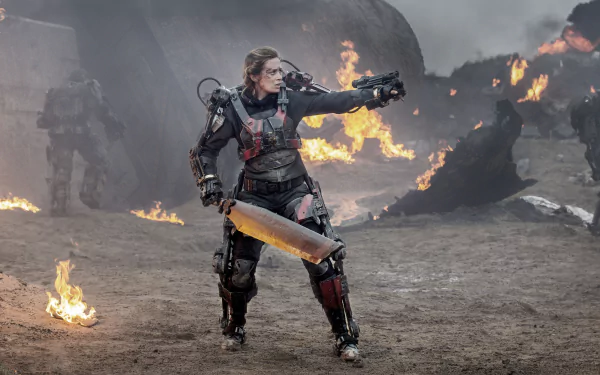 Emily Blunt movie Edge Of Tomorrow HD Desktop Wallpaper | Background Image