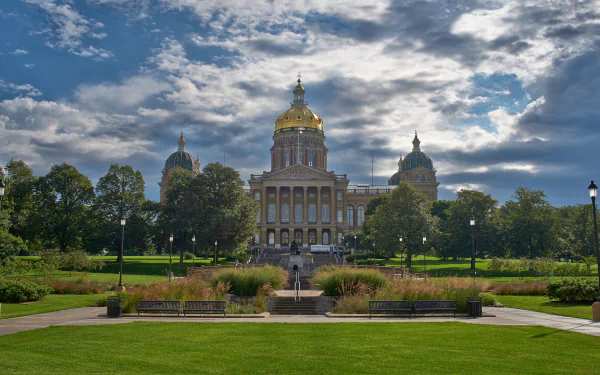 man made Iowa State Capitol HD Desktop Wallpaper | Background Image