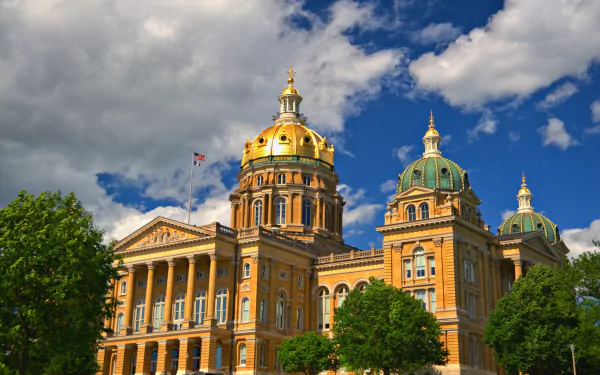man made Iowa State Capitol HD Desktop Wallpaper | Background Image
