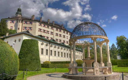 man made Ambras Castle HD Desktop Wallpaper | Background Image