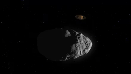 Sci Fi Saturn HD Desktop Wallpaper | Background Image