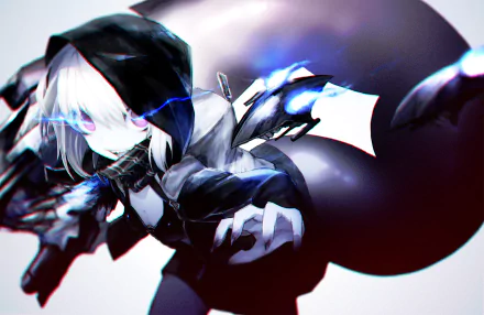 HD desktop wallpaper featuring a Battleship Re-Class character from the anime Kantai Collection, showcasing a dynamic and striking design against a minimalist background.