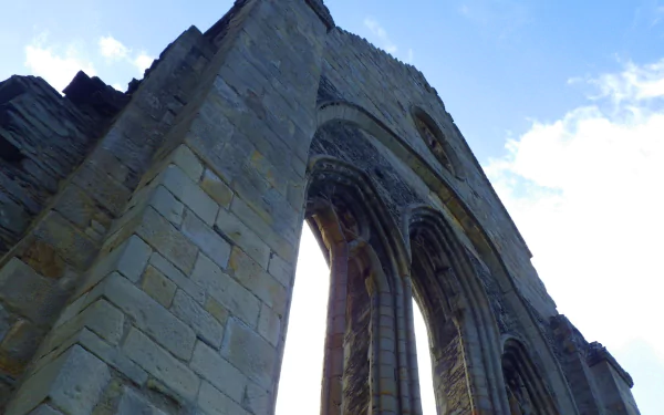 religious Valle Crucis Abbey HD Desktop Wallpaper | Background Image