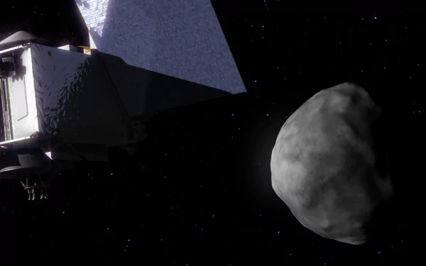 Sci Fi asteroid HD Desktop Wallpaper | Background Image