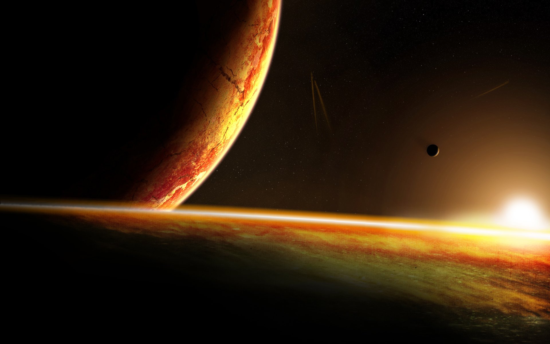 Download Sci Fi Planet HD Wallpaper | 1920x1200 | Wallpaper Abyss