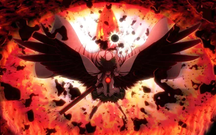 Utsuho Reiuji Anime Touhou HD Desktop Wallpaper | Background Image