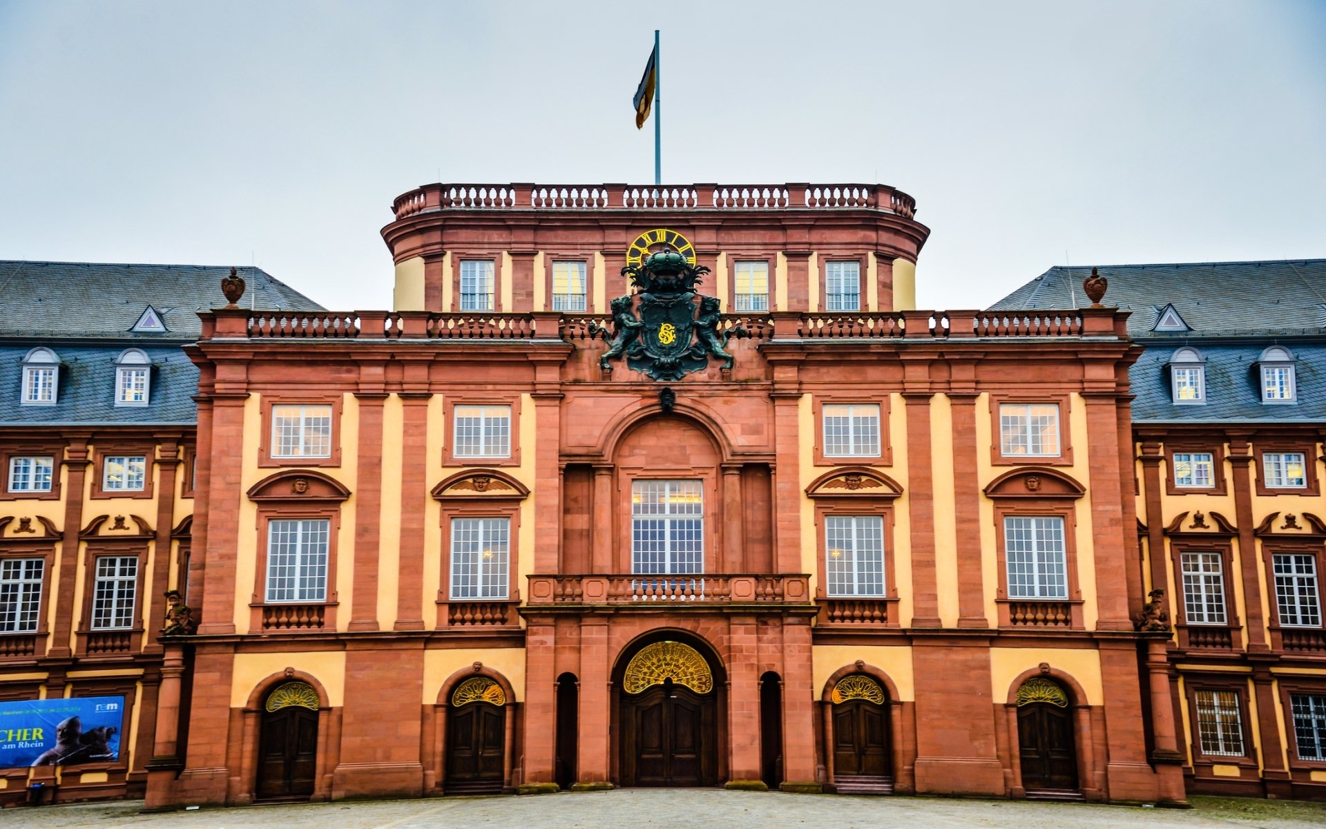 Download Man Made Mannheim Palace HD Wallpaper