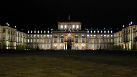 man made Mannheim Palace HD Desktop Wallpaper | Background Image