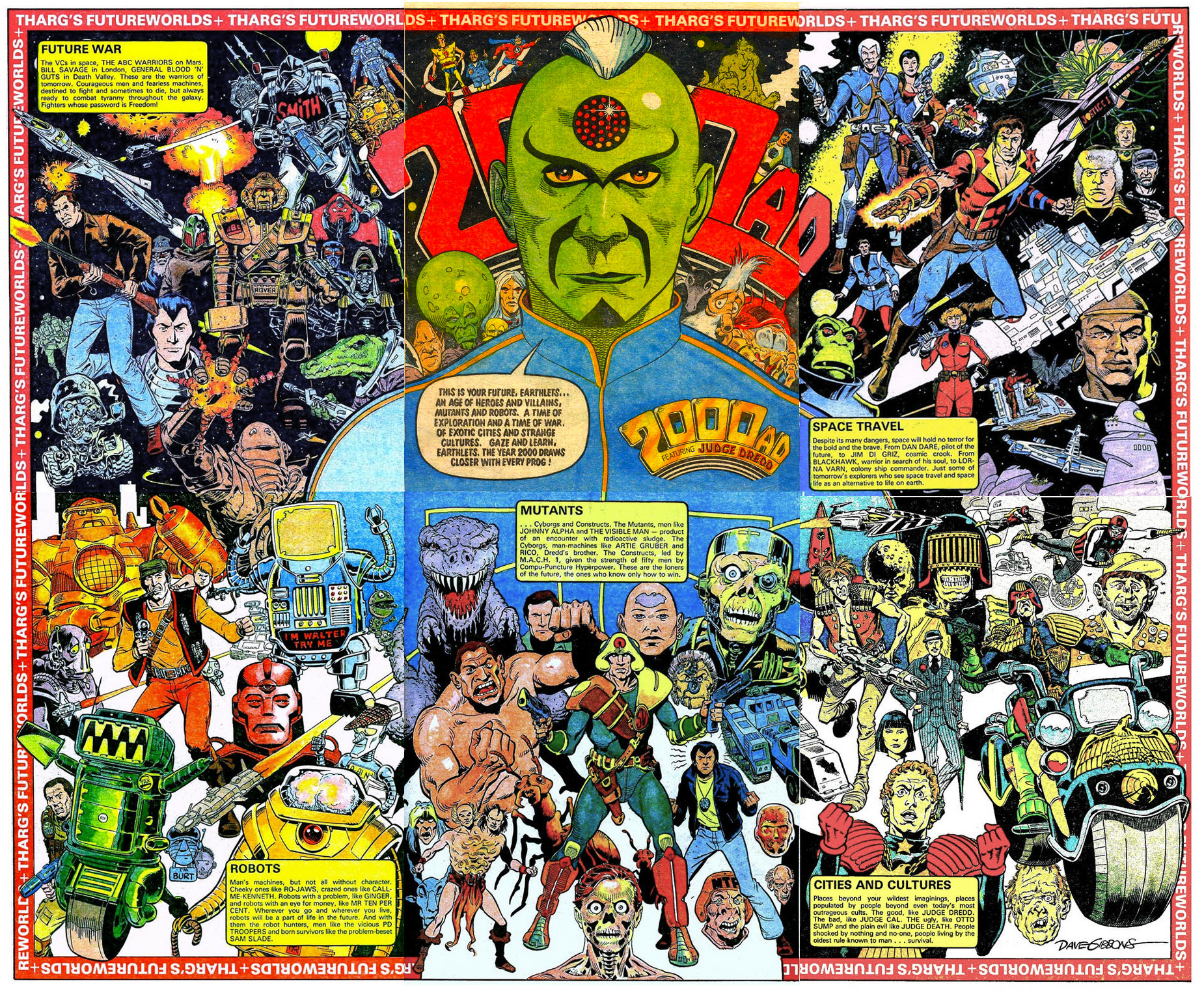 Comics 2000 AD HD Wallpaper | Background Image