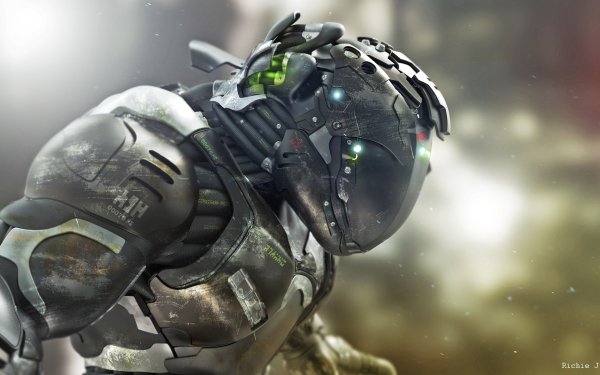 Sci Fi Warrior HD Wallpaper | Background Image
