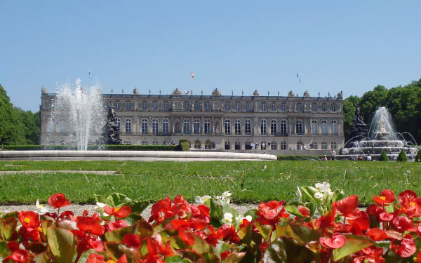 man made Herrenchiemsee Palace HD Desktop Wallpaper | Background Image