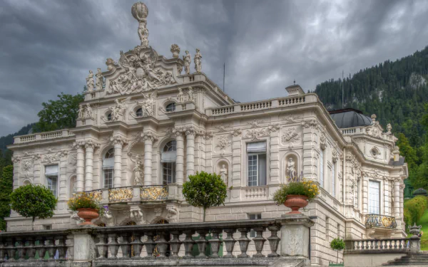 man made Linderhof Palace HD Desktop Wallpaper | Background Image