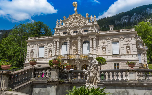 man made Linderhof Palace HD Desktop Wallpaper | Background Image