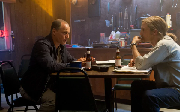 Woody Harrelson Matthew McConaughey TV Show True Detective HD Desktop Wallpaper | Background Image