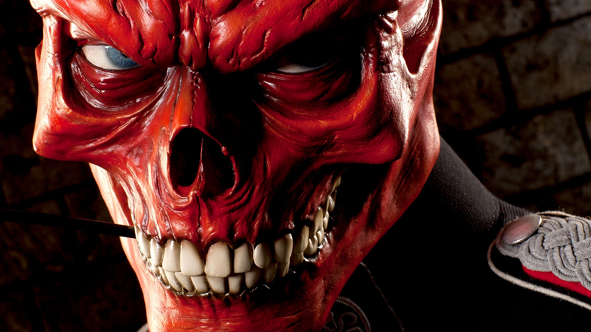 Red Skull HD Wallpaper | Background Image | 1920x1080