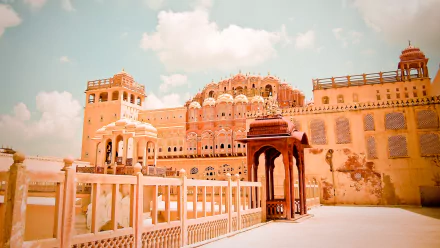 man made Hawa Mahal HD Desktop Wallpaper | Background Image