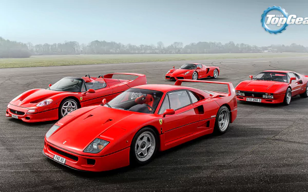 The Ferrari F40, F50, 288 GTO and Enzo by Jamie Lipman