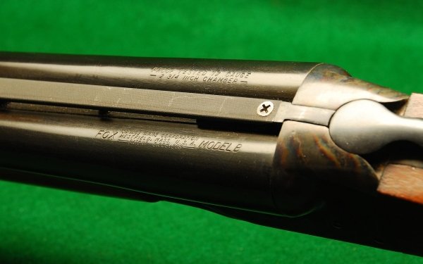Man Made Savage Fox Model B shotgun HD Wallpaper | Background Image