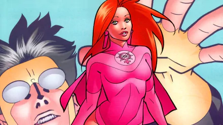 Comic Atom Eve HD Desktop Wallpaper | Background Image