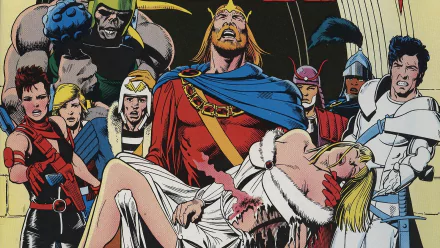 Comic camelot 3000 HD Desktop Wallpaper | Background Image