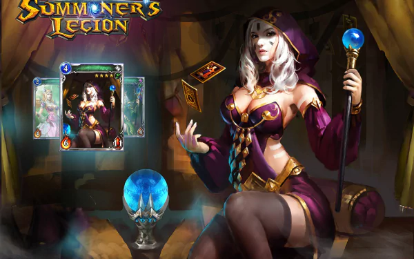 video game Summoner's Legion HD Desktop Wallpaper | Background Image