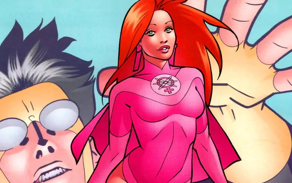 Comic Atom Eve HD Desktop Wallpaper | Background Image