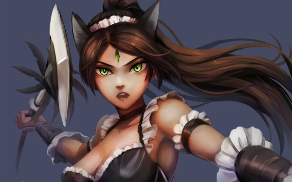 Video Game League Of Legends Nidalee HD Wallpaper | Background Image