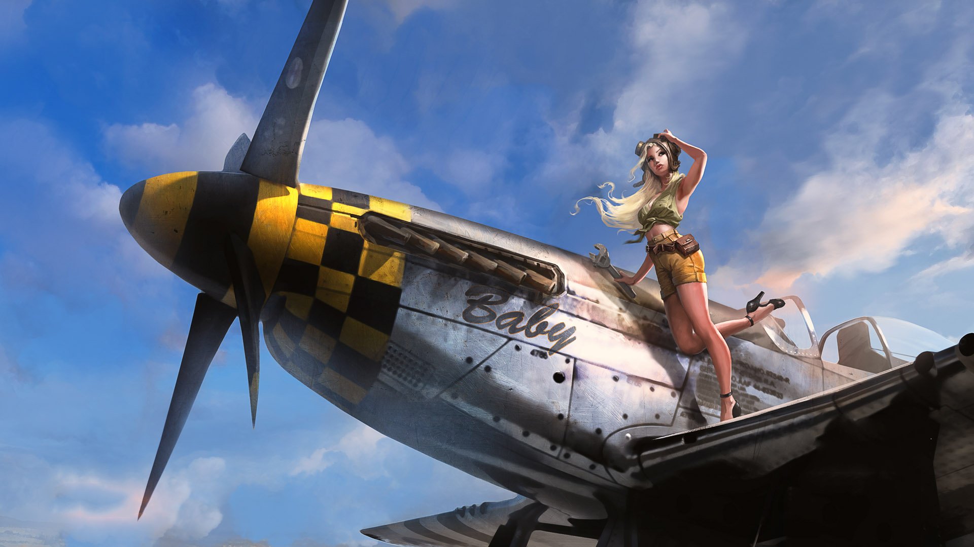 War Thunder HD Wallpaper: Epic Skies and Iconic Planes