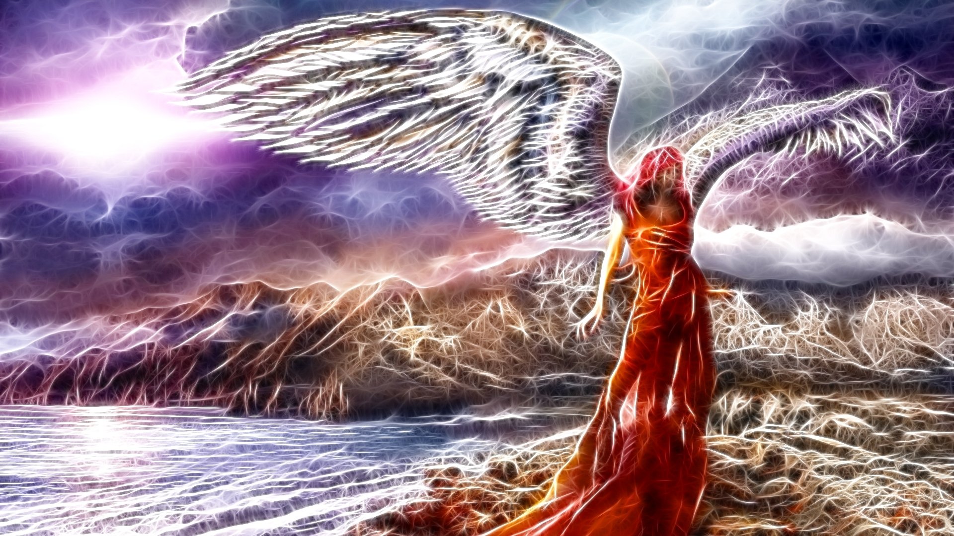 Fantasy Angel HD Wallpaper