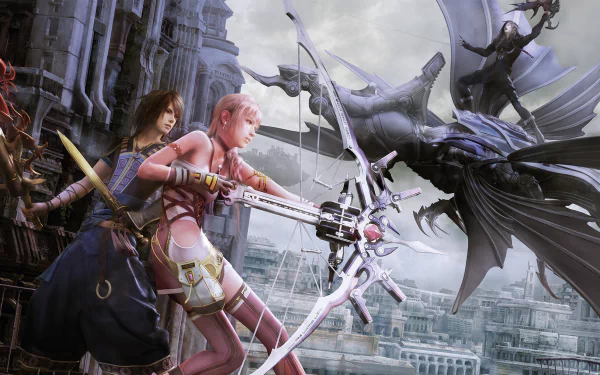 video game Final Fantasy XIII-2 Final Fantasy XIII-2 HD Desktop Wallpaper | Background Image