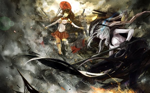 Anime Kantai Collection Wo-Class Yamato HD Wallpaper | Background Image