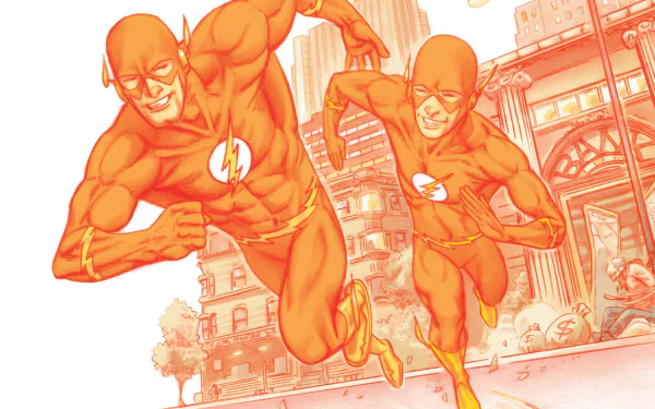 DC Comics Wally West Barry Allen Comic Flash HD Desktop Wallpaper | Background Image