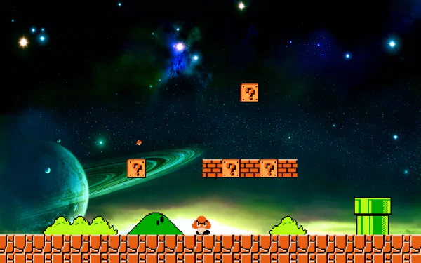 Goomba video game Mario HD Desktop Wallpaper | Background Image