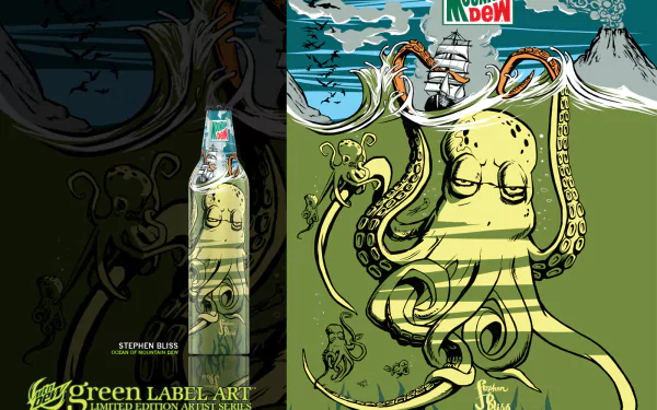 man made Mountain Dew HD Desktop Wallpaper | Background Image