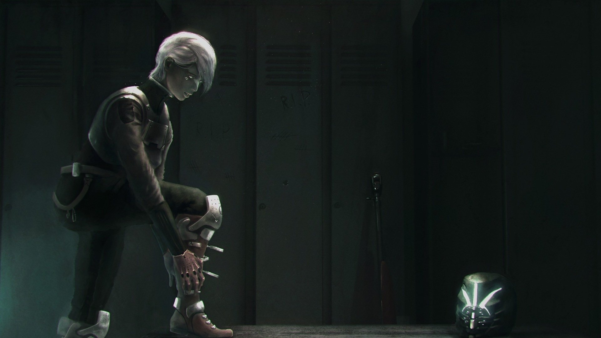 Download Sci Fi Woman HD Wallpaper by AITUARMANAS