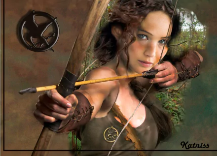 Jennifer Lawrence Katniss Everdeen movie The Hunger Games HD Desktop Wallpaper | Background Image